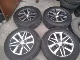 VELG toyota fortuner Vrz ring 18 sama Ban