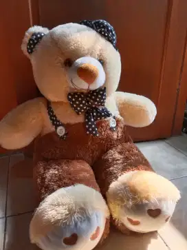 Boneka Beruang Pita Like New Second