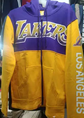 Jual : Sweater Basket LAKERS by Fanatic Original Size S, M, L