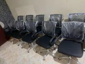 Kursi kantor jaring kaki stenlis