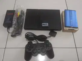 Ps 2 Slim Scph 7** Plus Hardis external 40gb Fullgame Mantap