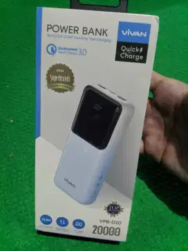 Power Bank Vivan VPB-D20 kap 20.000 mAh