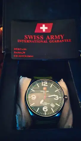 Jual Jam swiss army dh+ original