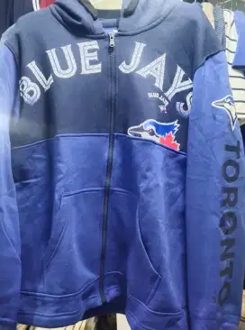 Jual : Sweater Basket BLUE JAYS by Fanatic Original Size S, M, L