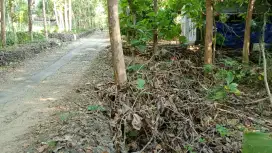 Jual tanah mangku jln cor blok 4 m