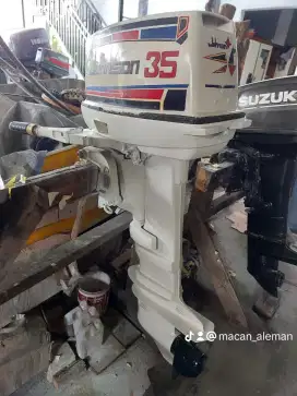 Mesin tempel Johnson 35pk turbo