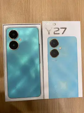 VIVO Y27 4G 6/128 GB BLUE BEKAS LIKE NEW FULLSET