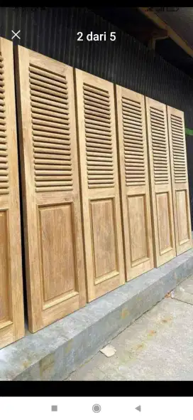 kusen pintu jati