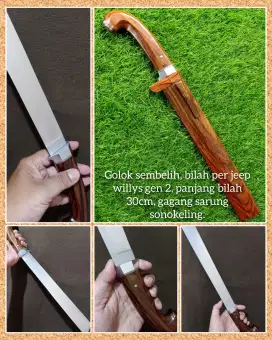 Golok sembelih tajam