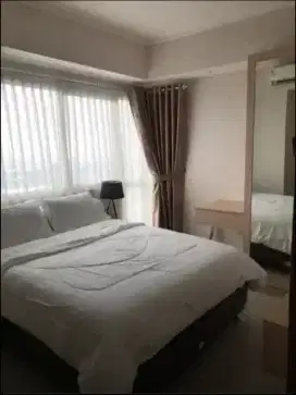 Apartemen dua kamar bagus lengkap disewakan di cikarang