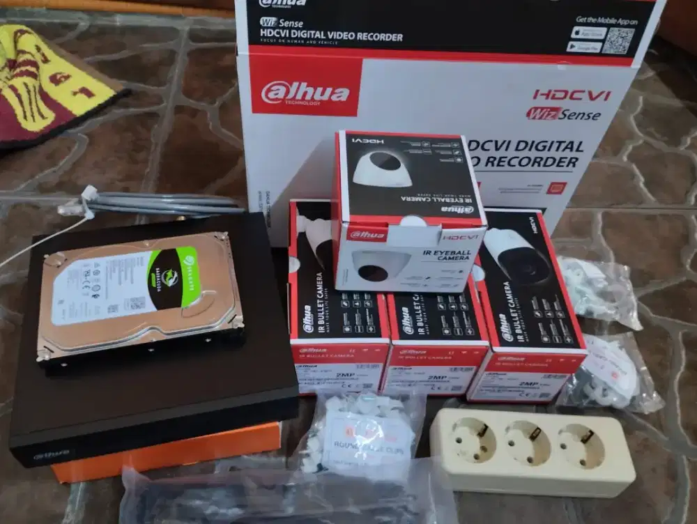 Paket cctv murah promo 4 kamera