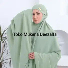 Mukena Cringkle/ Mukena Dagu/ mukena 2in1