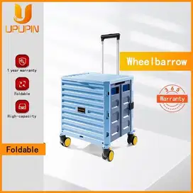 UPUPIN Trolly lipat keranjang belanja/ dog trolly kapasitas besar