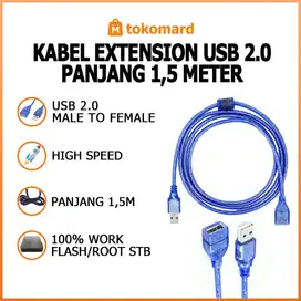 Kabel USB 2.0 Extension Male to Female Kabel Perpanjangan USB Extender