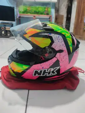 jual cepat. helm fullface rx-9 karel abraham winter (blackpink)