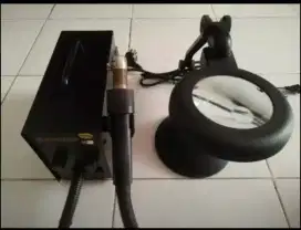 Blower Quick 857 & Kaca Pembesar + Lampu