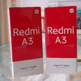 Xiaomi redmi A3 4/128 dan 9c resmi