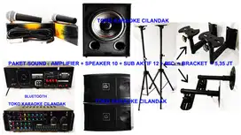 paket sound audio rumahan bagus