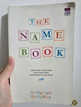 Buku nama anak like new