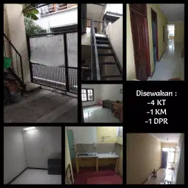 Rumah kontrakan di lantai Atas (lantai ke dua)