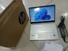 Likenew Laptop HP 14s Keyboard Menyala Second Mulus RAM 8GB SSD 256GB