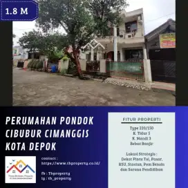 DIJUAL RUMAH DI PERUMAHAN PONDOK CIBUBUR CIMANGGIS DEPOK - SECONDARY