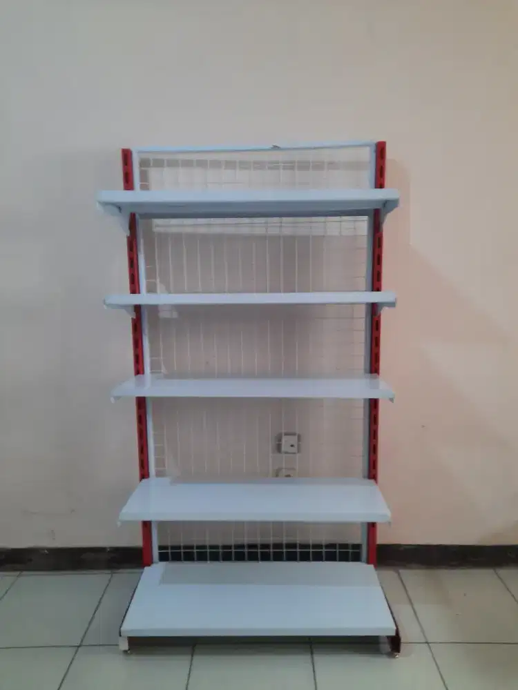 Gondola single 5 selving satu muka