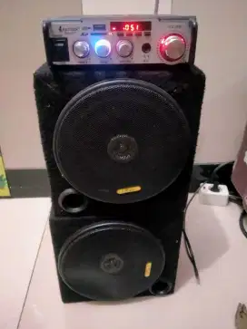 Speaker & ampli power mini