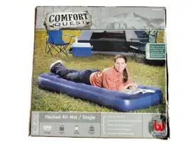 JUAL SUPER MURAH MERIAH & BARU100% . MATRAS ANGIN COMFORT QUEST SINGLE