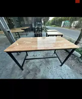 Meja cafe jati belanda