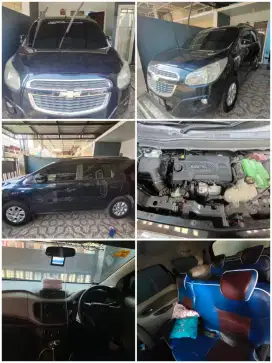 Jual / Oper Kredit Chevrolet spin diesel 2014 Biru