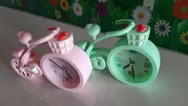 Jam sepeda pajangan Bike Clock , 2pcs 40K