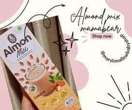 MAMA BEAR Almon Mix Chocolate - Pelancar Asi Booster Peningkat ASI