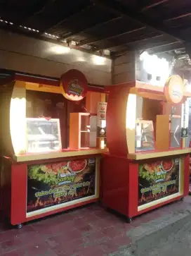 Jual gerobak stand booth kuliner