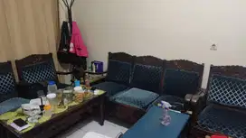 Set kursi dan meja ruang tamu Jati