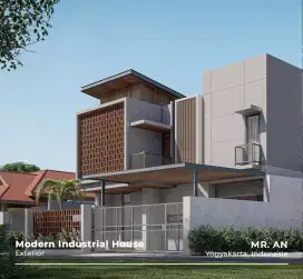 Rumah Industrial Modern