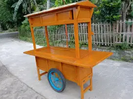 Gerobak Angkringan, Bakso, Mie Ayam, PeceL, Bubur, Sate,Roti Bakar dlL