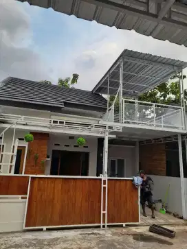 Mezzanine mezanin kabin lantai tambahan minimalis murah modern jogja
