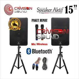 PAKETAN SPEAKER CRIMSON 15 STAGE