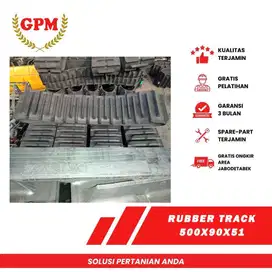 Rubber Track 500X90X51 untuk combine Maxxi NDR85, Yanmar, Doosan, Isek