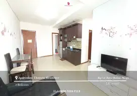 For Rent Apartement Thamrin Residence 3BR Full Furnished Tower A