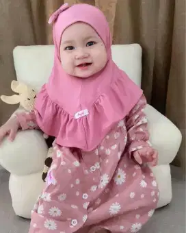 Gamis Adeeba Motif Sakura