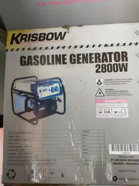 Genset Krisbow Bensin Gasoline Generator  2800W