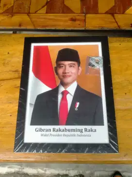 Foto dan Bingkai Presiden dan Wapres