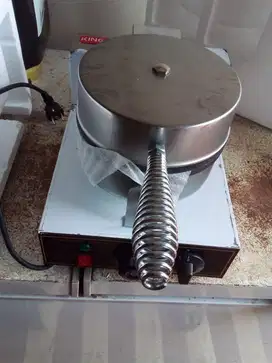Mesin Waffle Listrik UWB1 Waffle Baker Mesin Croffle King Chef UWB-1