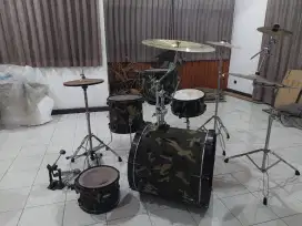 DDRUM Drum Set Motif Army 90% Good Condition Kota Bandung