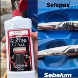 Silicone Glaze Car Polish Ready Stok 1