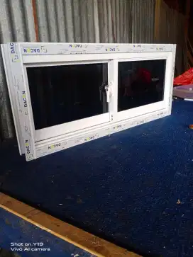 Jual kusen pintu jendela kaca aluminium plus pasang