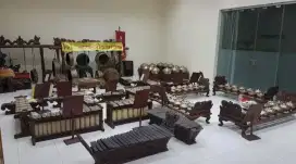 Gamelan jawa perunggu komplit