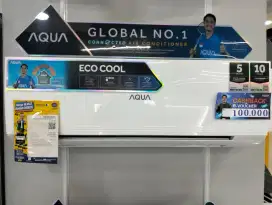 AC AQUA AQAKRSAHQC 1/2PK | Cicilan 0% cukup KTP aja
